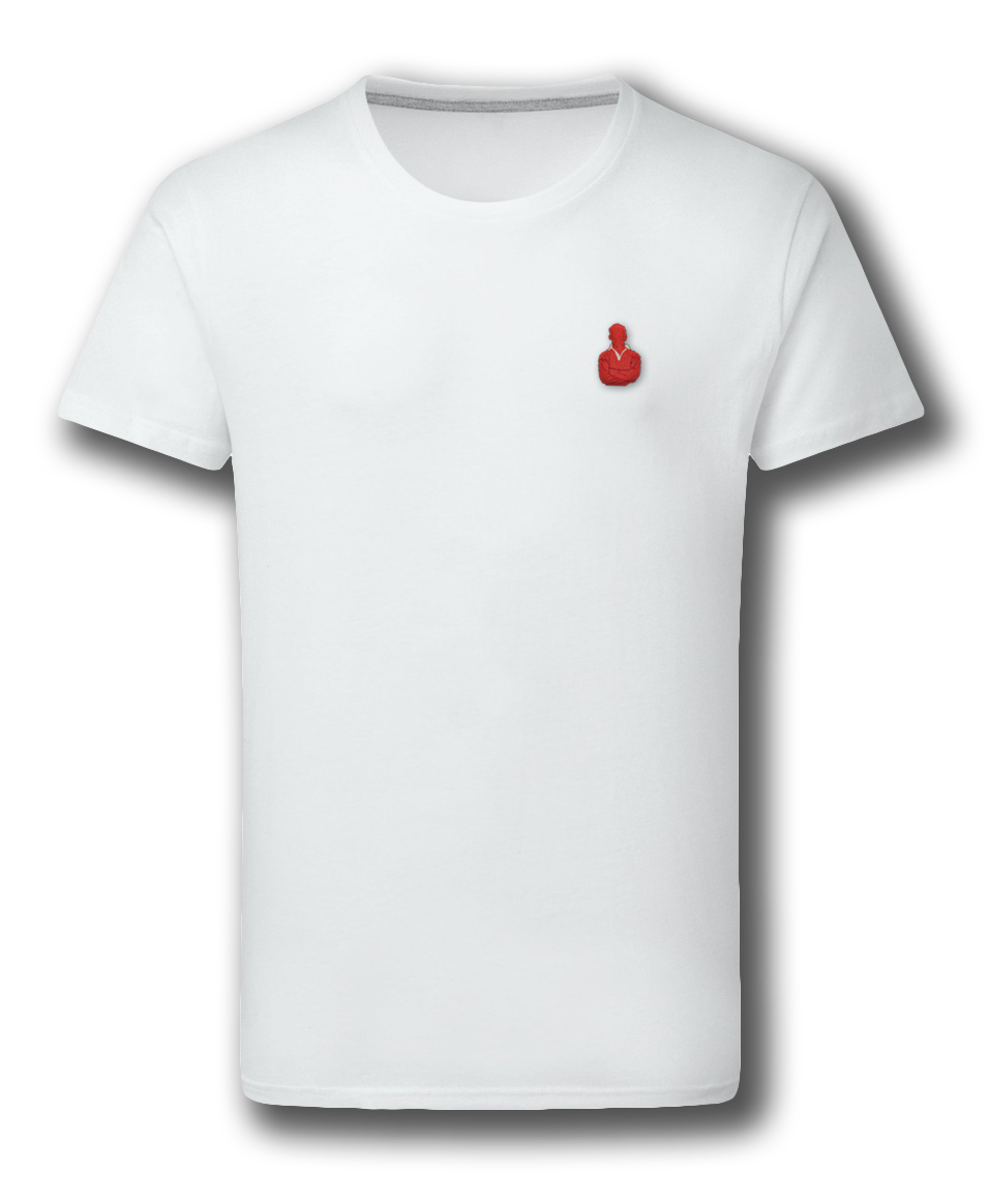Duncan Edwards - Embroidered T-Shirt - White