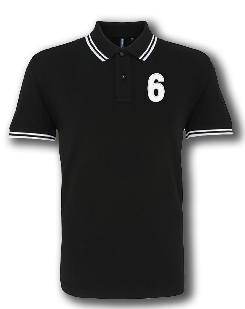 Duncan Edwards - Embroidered Classic Tipped Polo