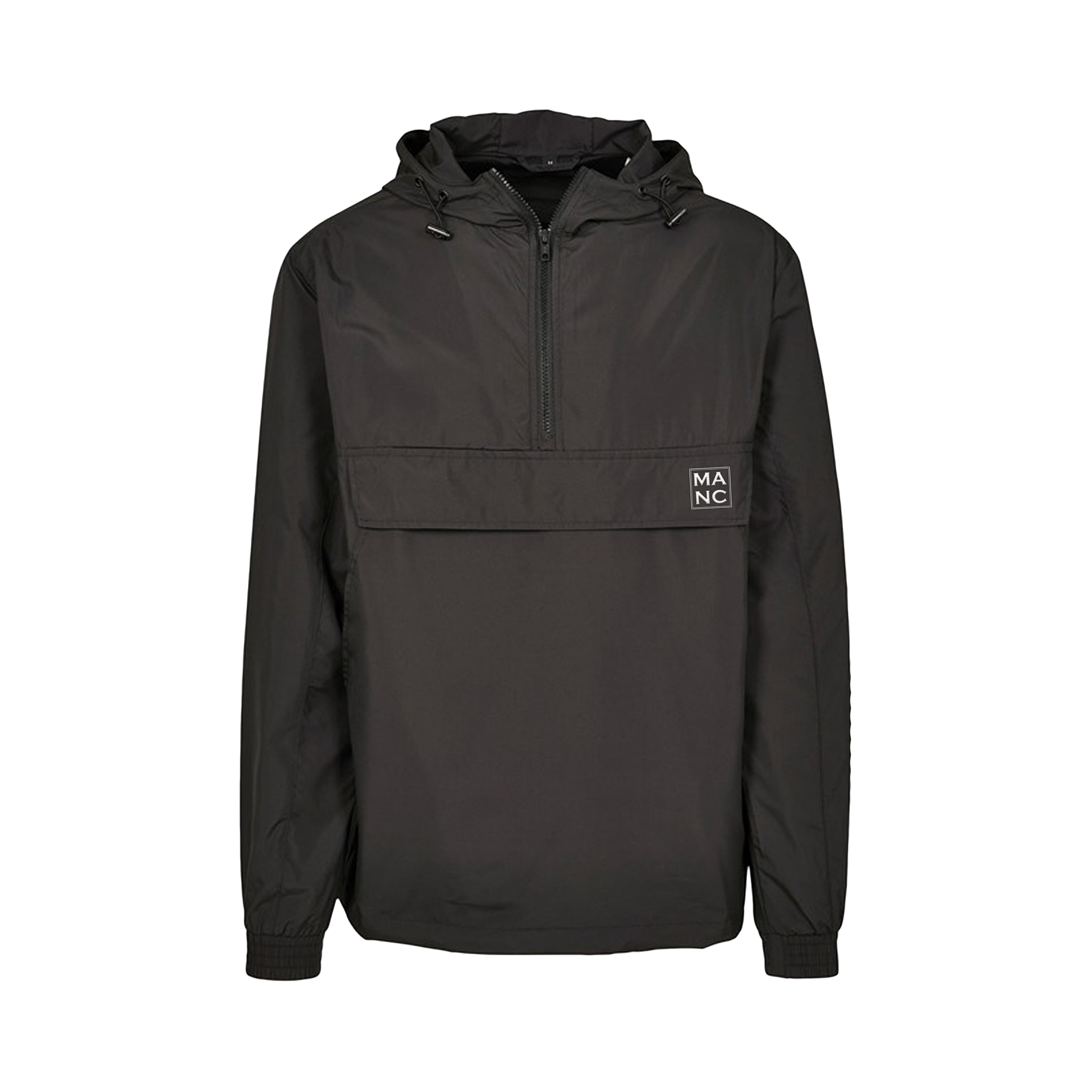 Mens black pullover sales windbreaker