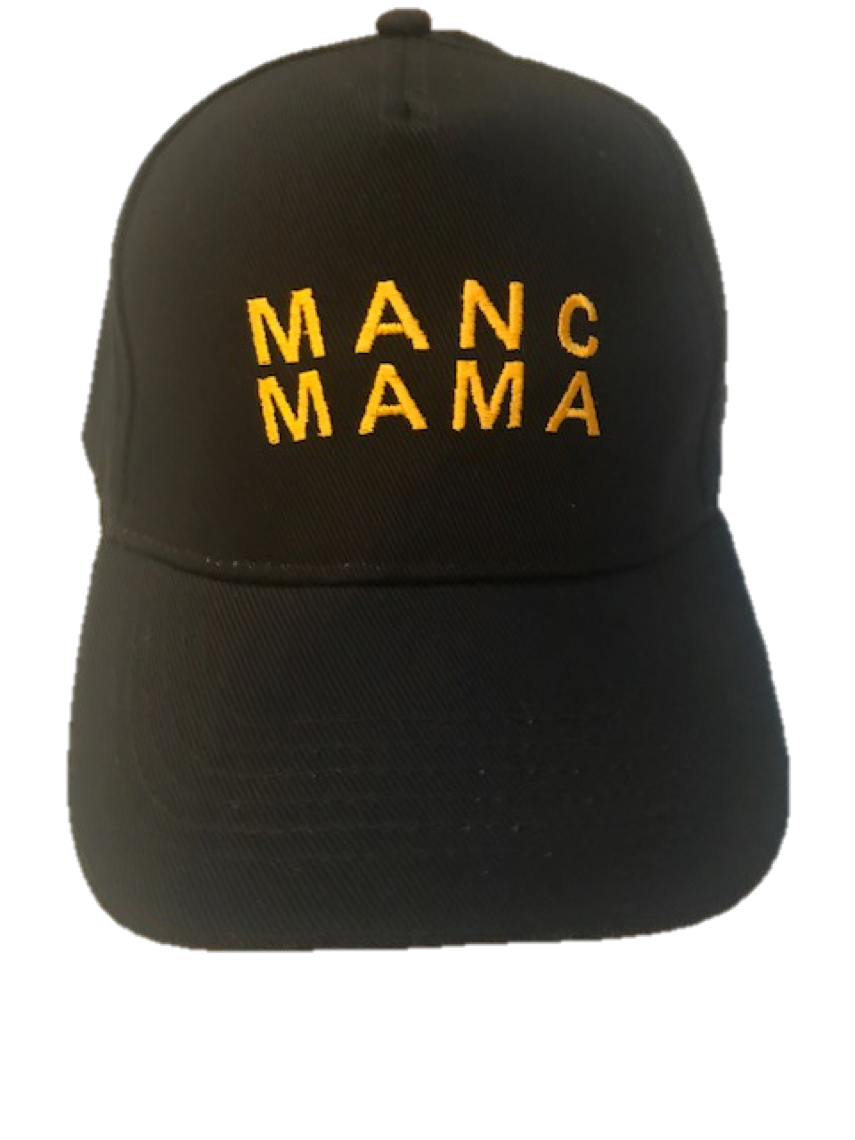 MANC MAMA -  Cap - Black/Gold