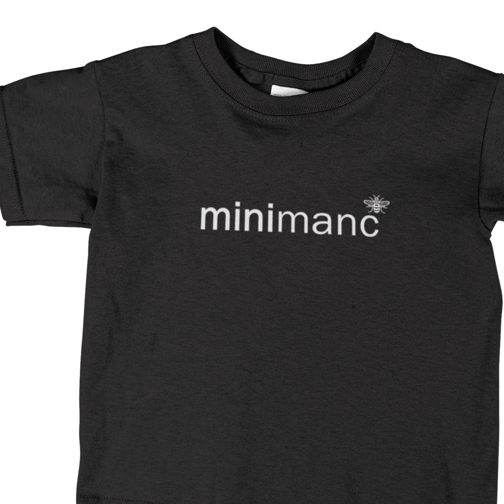 MiniManc T-Shirt - Kids - Black NOW £10