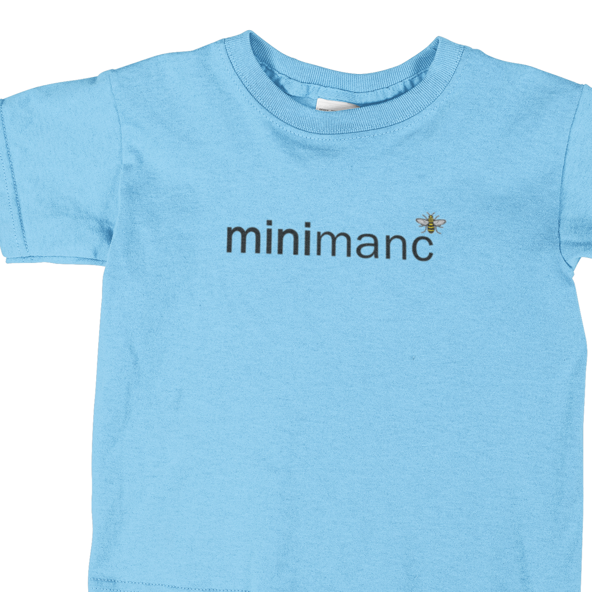 MiniManc T-Shirt - Kids - Sky Blue NOW £10